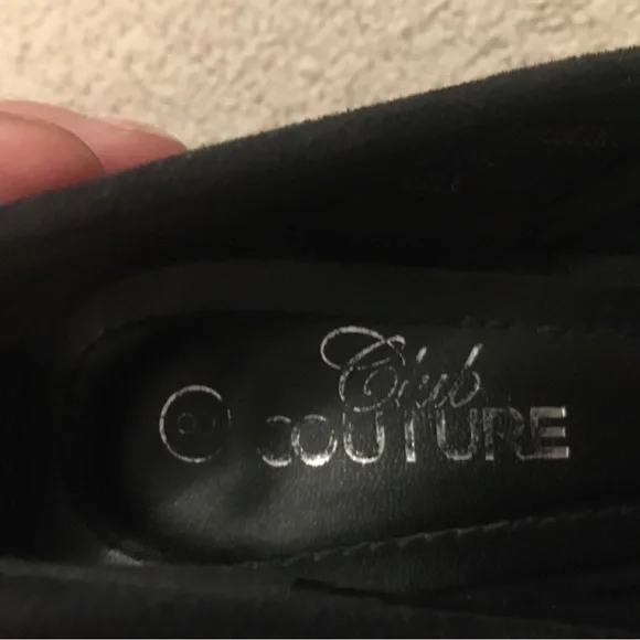Club Couture Closed Toe Suede Wedges - Picture 6 of 7